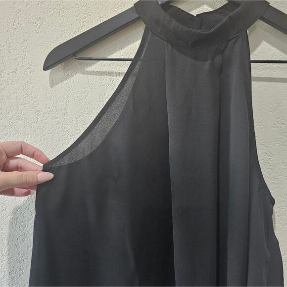 NWT Krisa Sheer Halter Top - Picture 3 of 8